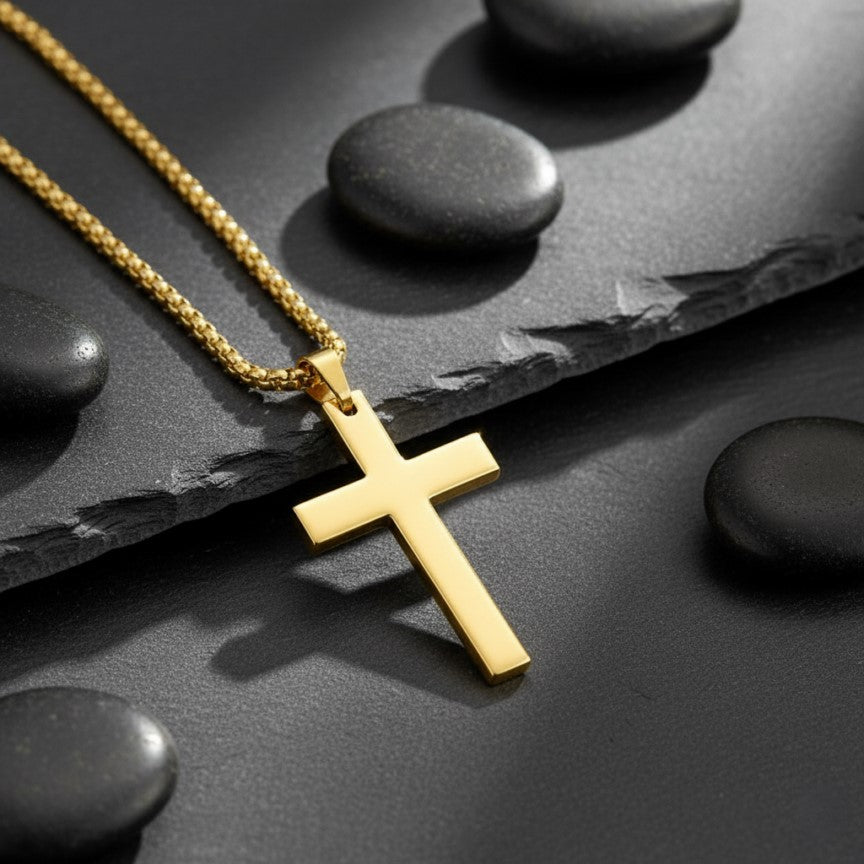 Cross High Quality Necklace - 3 Colors
