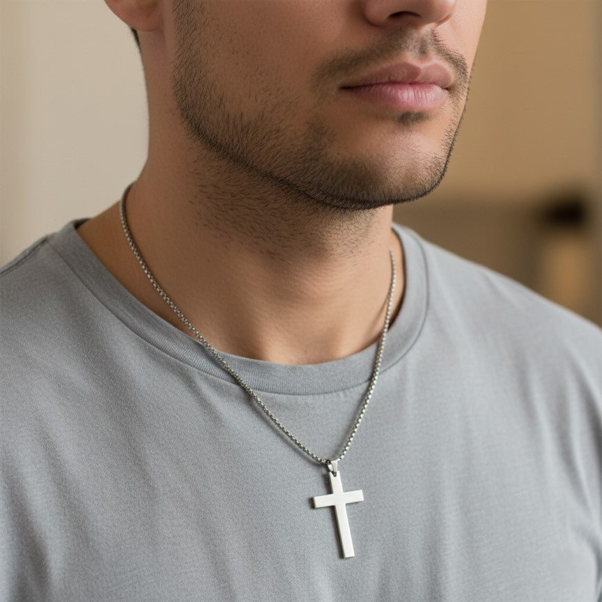 Cross High Quality Necklace - 3 Colors