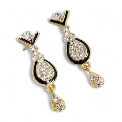 Crystal Water Drop Jewelry Set