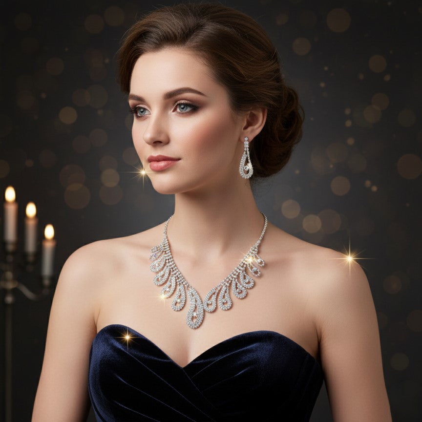 Crystal Jewelry Set – Model 1