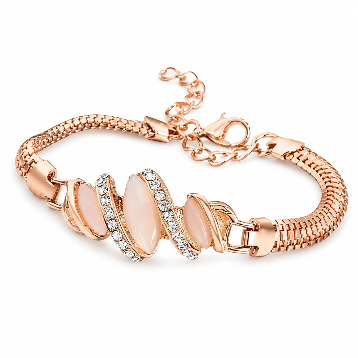 Crystal Glow Opal Bracelet