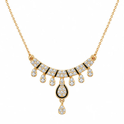 Crystal Water Drop Jewelry Set