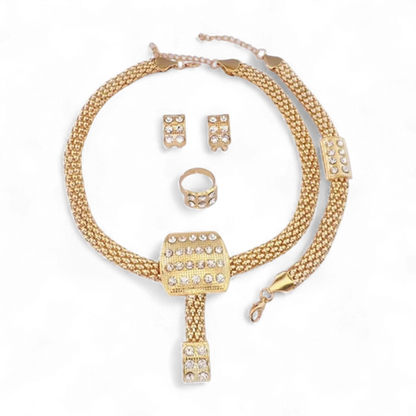 Delicate African Crystal Set