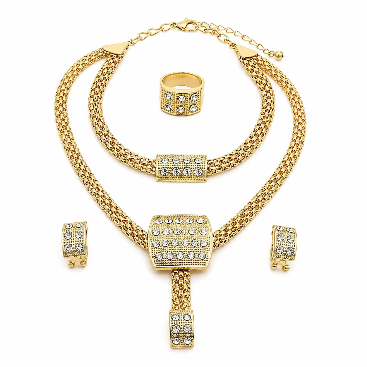 Delicate African Crystal Set