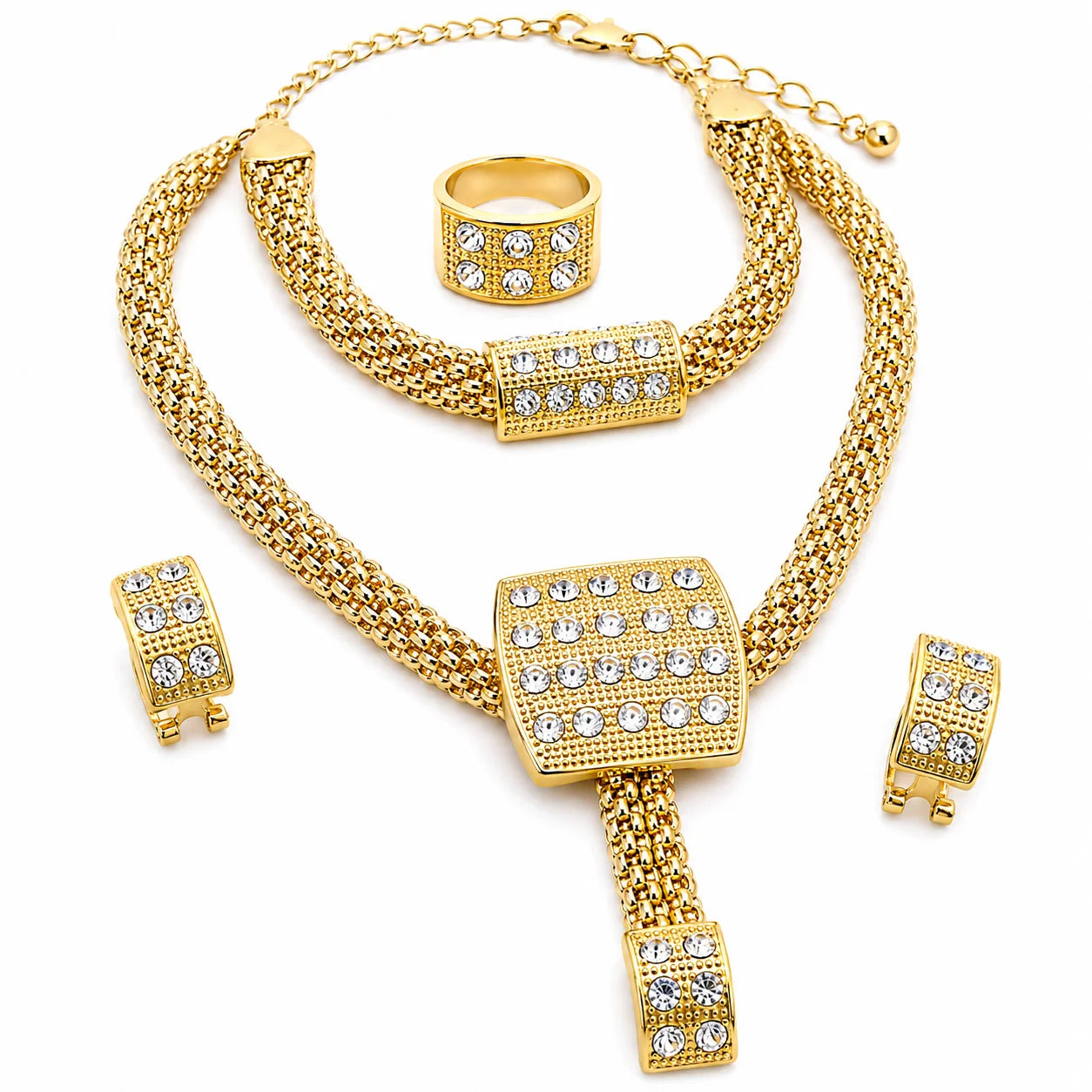 Delicate African Crystal Set