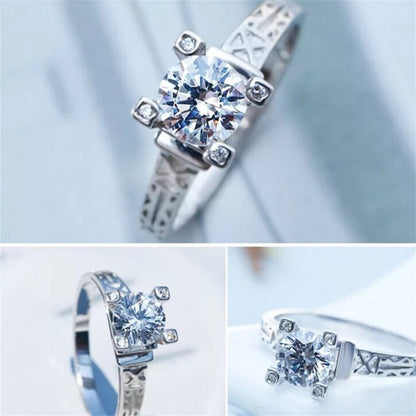 Luxurious CZ Couple Rings