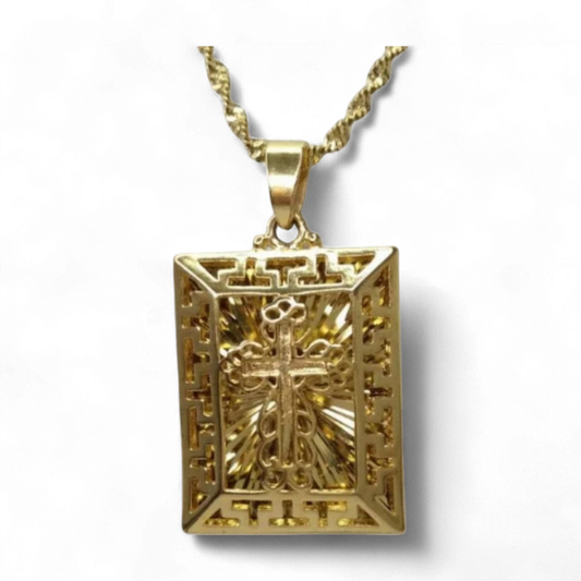 Exquisite Bible Cross Necklace