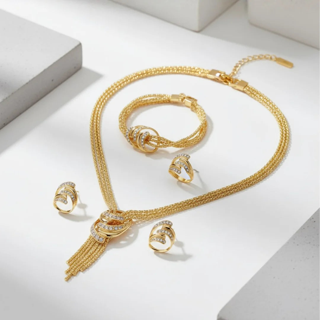 African Twist Classic Jewelry Set