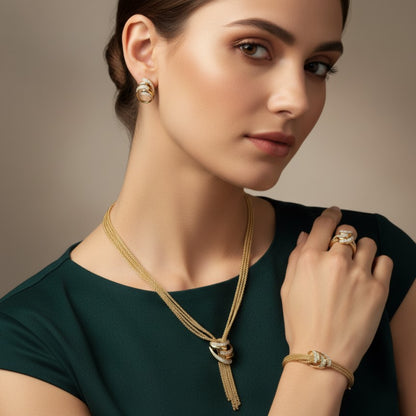 African Twist Classic Jewelry Set