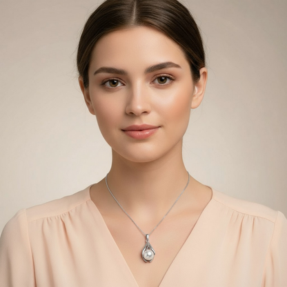 Freshwater Pearl Gold Necklace