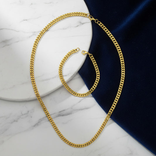 Golden Aura Chain Set