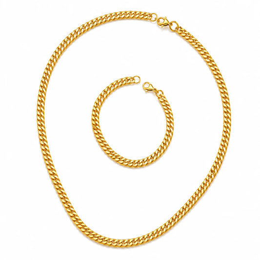 Golden Aura Chain Set