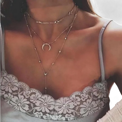 Hilal Water Drop Necklace – Model 2