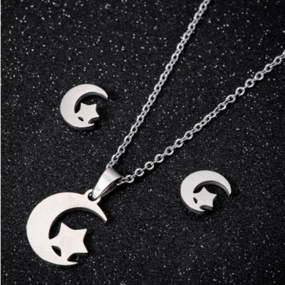 Hilal Star Simple Stainless Steel Set