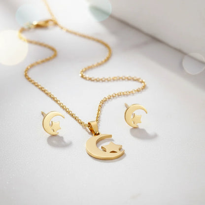 Hilal Star Simple Stainless Steel Set