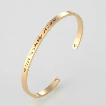 I Love You to the Moon and Back Bracelet