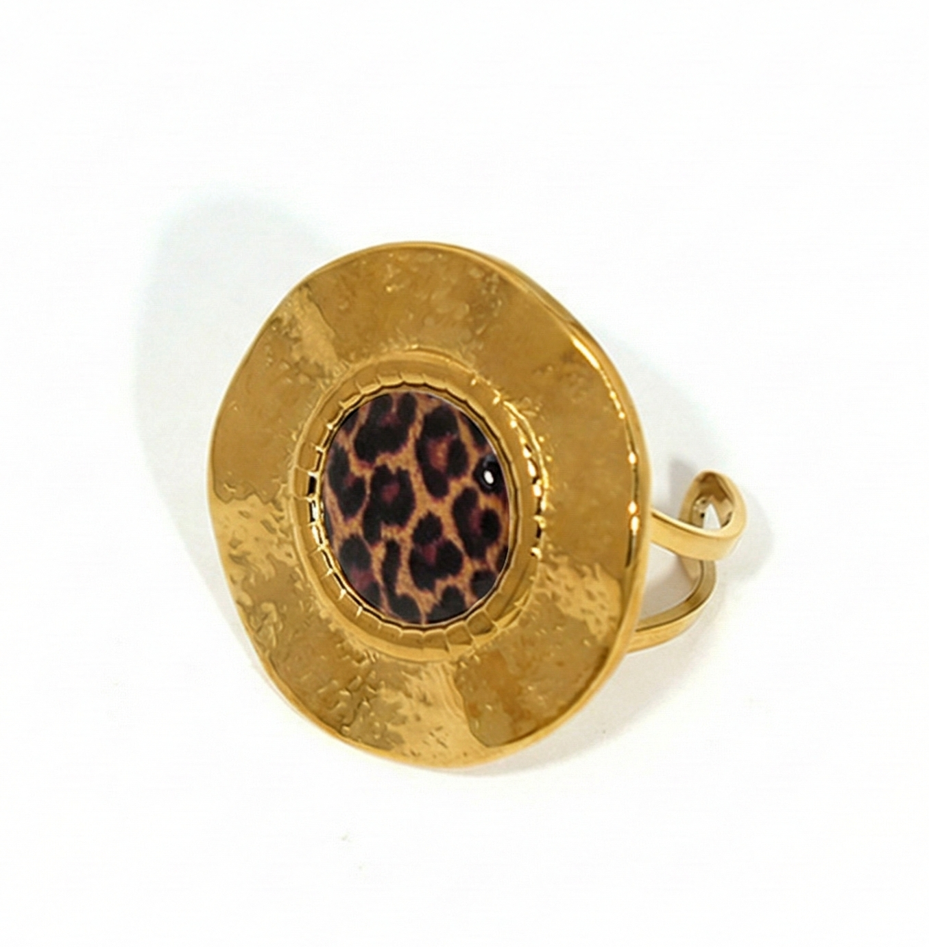 Leopard Luxe Ring Set