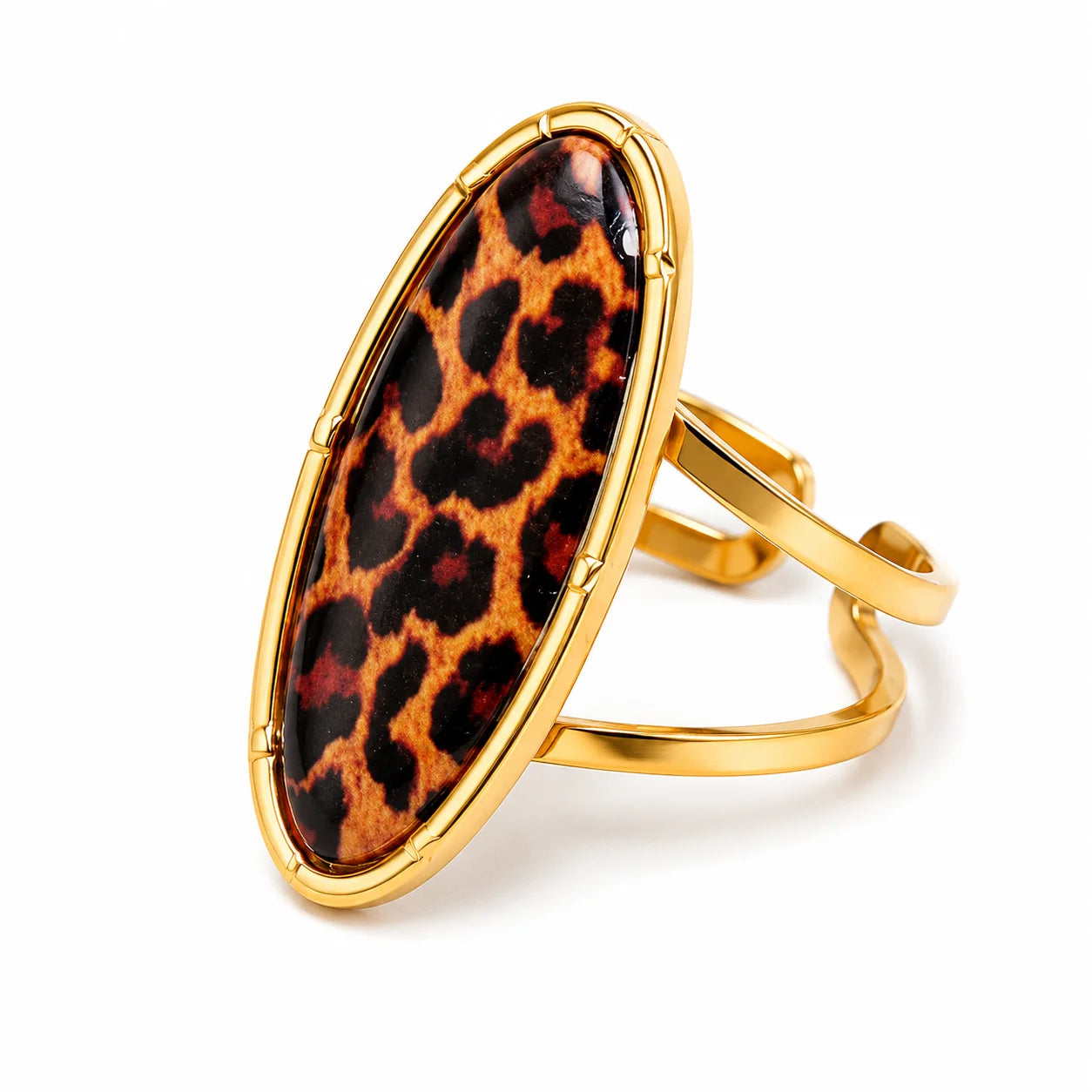 Leopard Luxe Ring Set