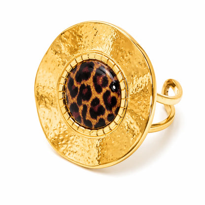 Leopard Luxe Ring Set