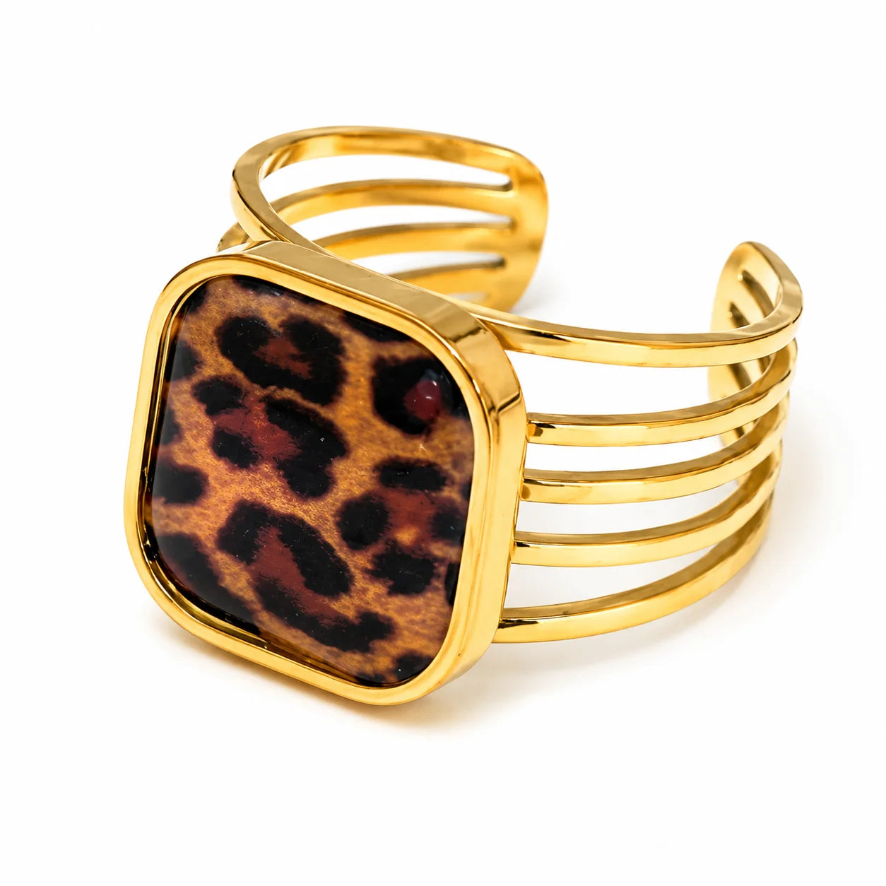 Leopard Luxe Ring Set