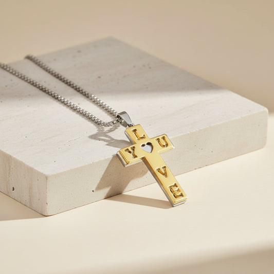 Love Cross Pendant