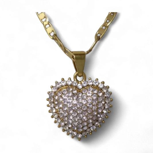 Lovely Bright Heart Necklace