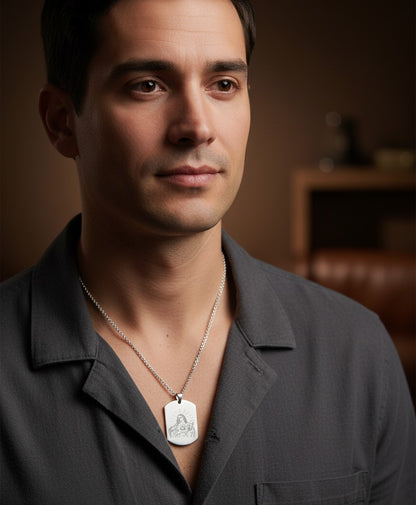 Lovely Jesus Christ Pendant Necklace