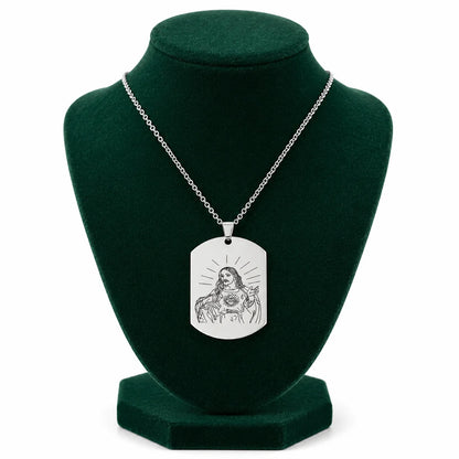 Lovely Jesus Christ Pendant Necklace