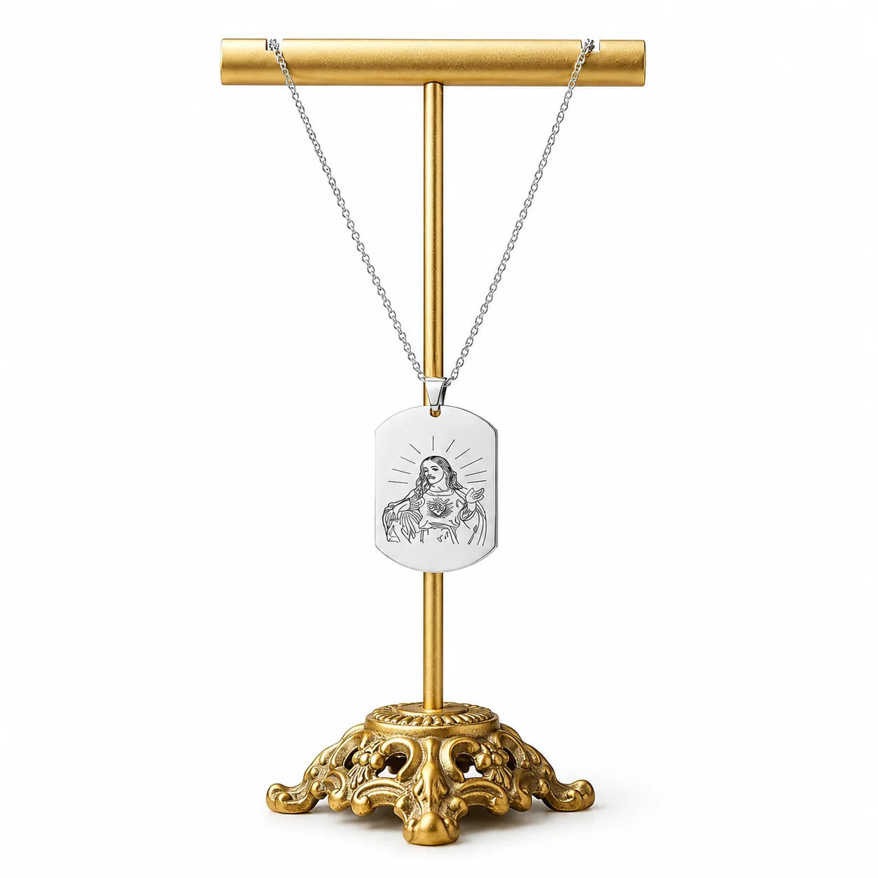Lovely Jesus Christ Pendant Necklace