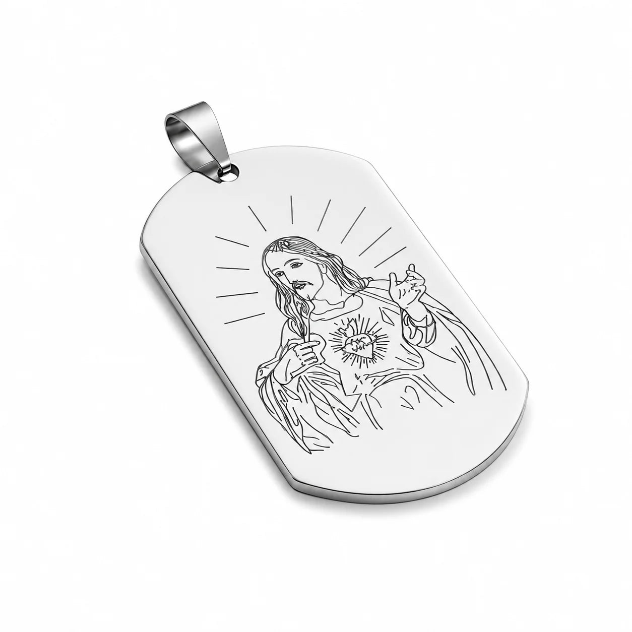 Lovely Jesus Christ Pendant Necklace