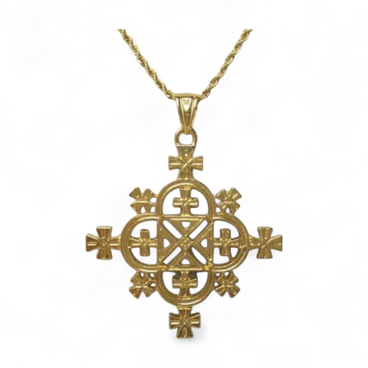 Luxurious Multi Crosses Necklace