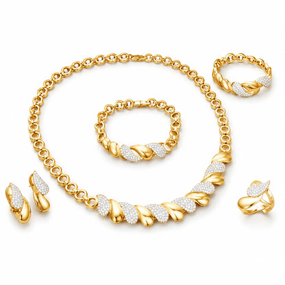Luxurious Trendy Crystal Set