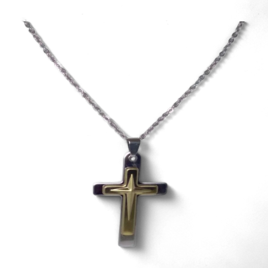 Luxury Triple Cross Necklace