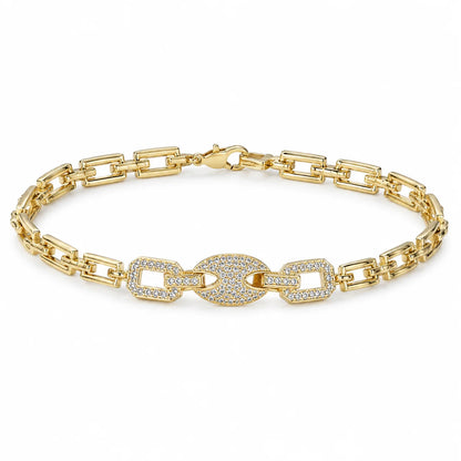 Luxury Gold Link Necklace