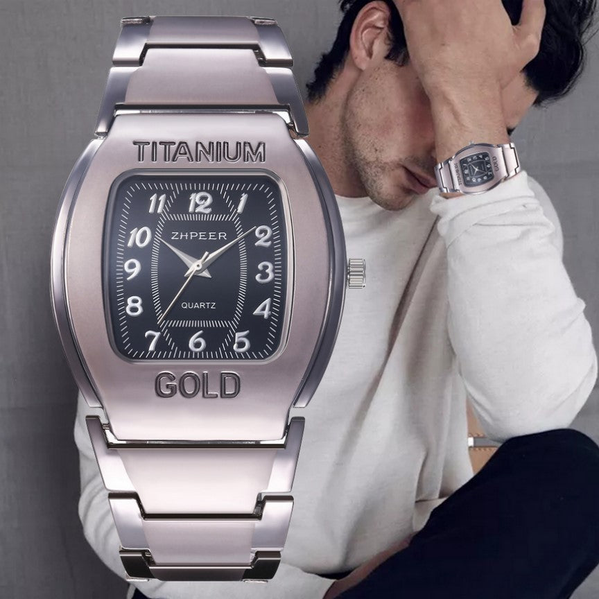 Men’s Silver Essentials Watch Set