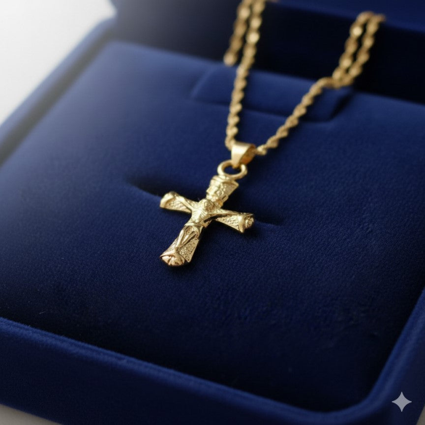Normal INRI Cross Necklace