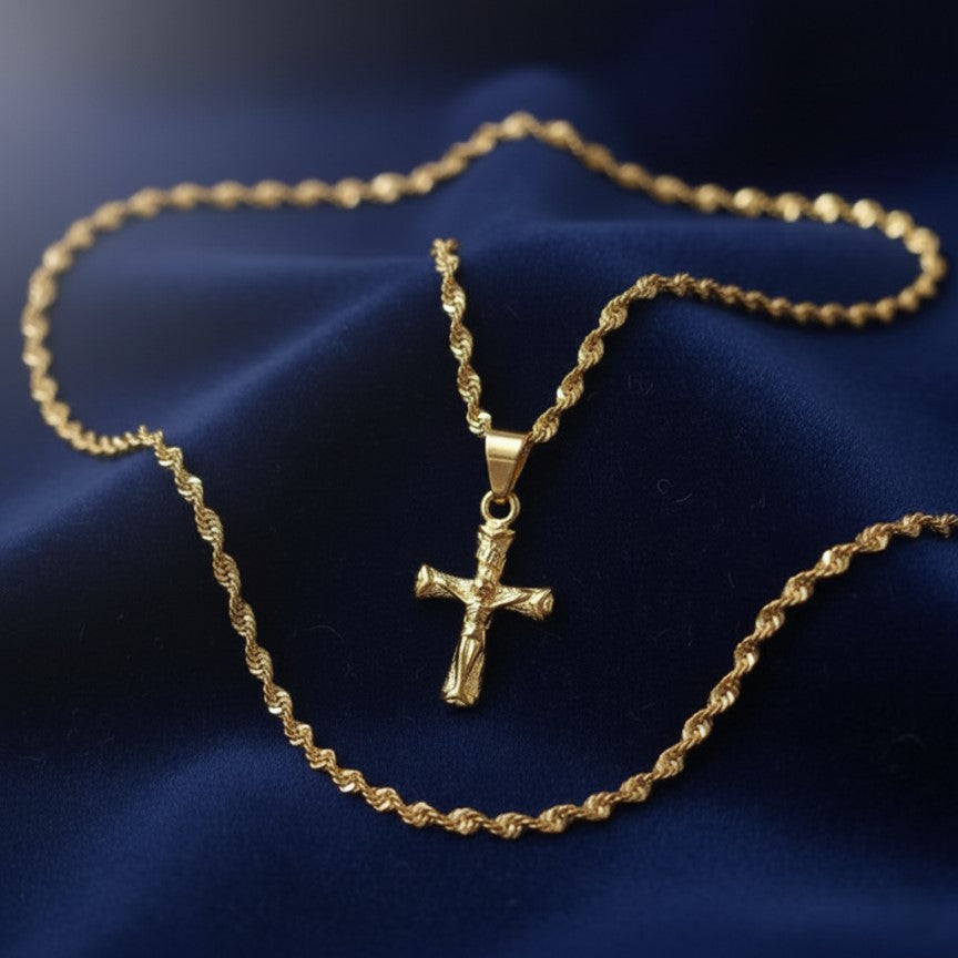 Normal INRI Cross Necklace