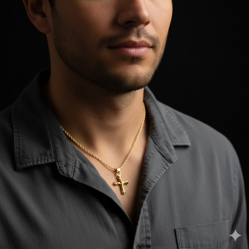 Normal INRI Cross Necklace