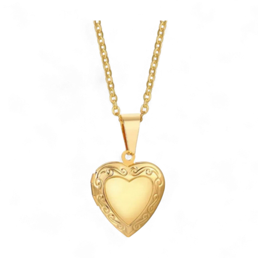 Openable Heart Necklace