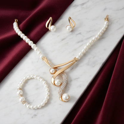Pearl New Jewelry Set