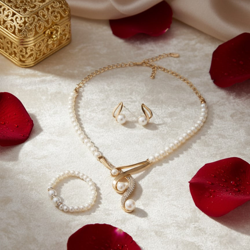 Pearl New Jewelry Set