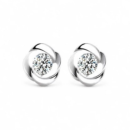 Retro Classic Zircon Earrings