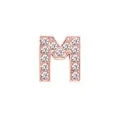 Rose Gold Letter Charm