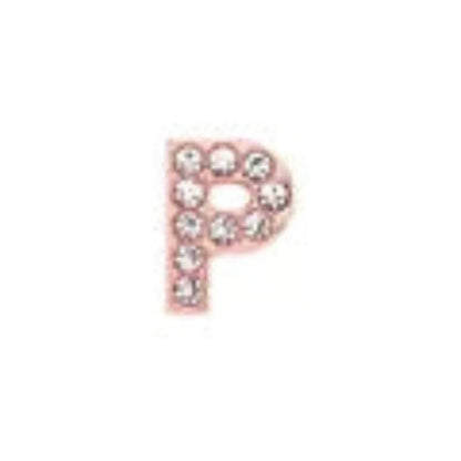 Rose Gold Letter Charm