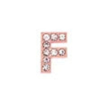 Rose Gold Letter Charm