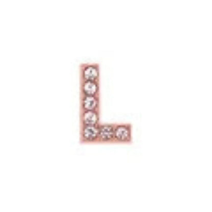 Rose Gold Letter Charm