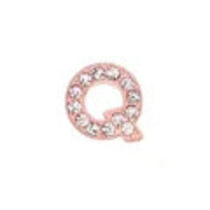 Rose Gold Letter Charm