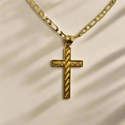 Classic Cross Necklace – 20 inch