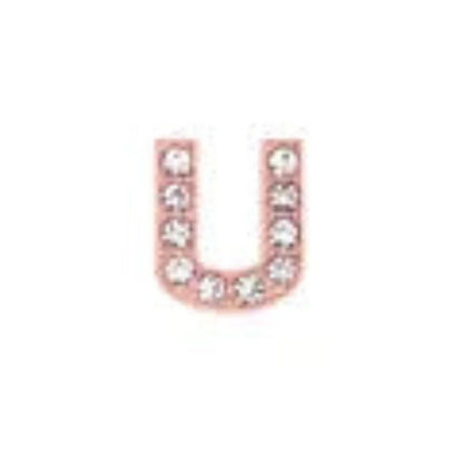 Rose Gold Letter Charm