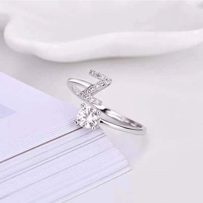 Trendy Letter Ring